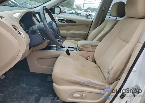 2016 Nissan Pathfinder S из США, поврежденный, VIN 5N1AR2MN2GC641974